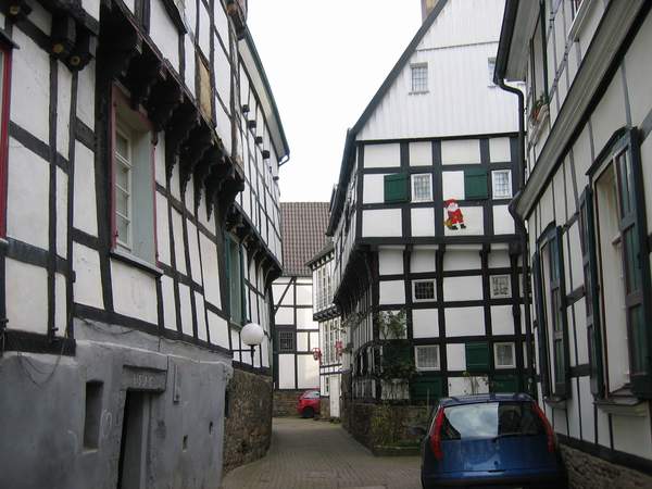 Fachwerkwerkhäuser in Hattingen